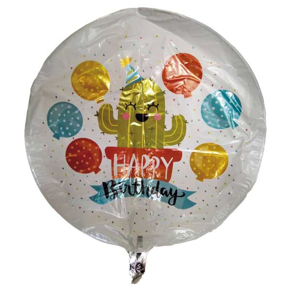 Globo happy birthday